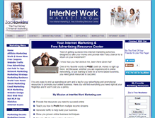 Tablet Screenshot of internet-work-marketing.com